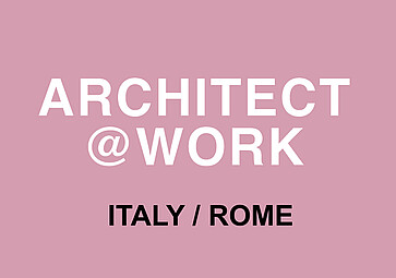 ARCHITECT@WORK on 17 and 18 of October in Rome