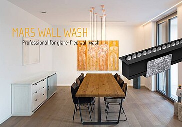MARS Wall Wash – Precise light control