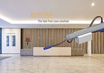 XOOCOVE – The tool free cove solution