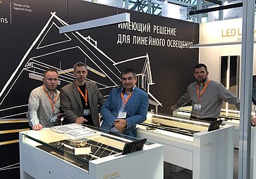 Interlight Moskau – visit us in Pavilion F