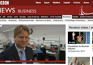 LED Linear™ on BBC World news