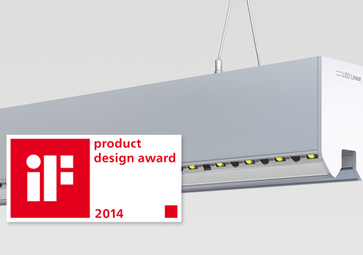 LED Linear’s new luminaire “XOOMINAIRE™” is awarded with the iF product design award 2014