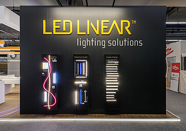 LED Linear™ convinces with a new brand identity and innovative fair novelties on the Light + Building